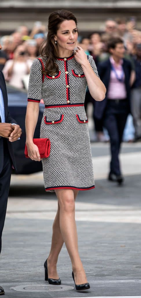 The Duchess of Cambridge channels Jackie Kennedy in Gucci