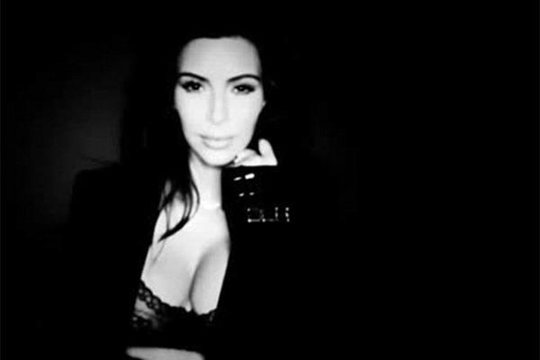 Kim Kardashian West topless