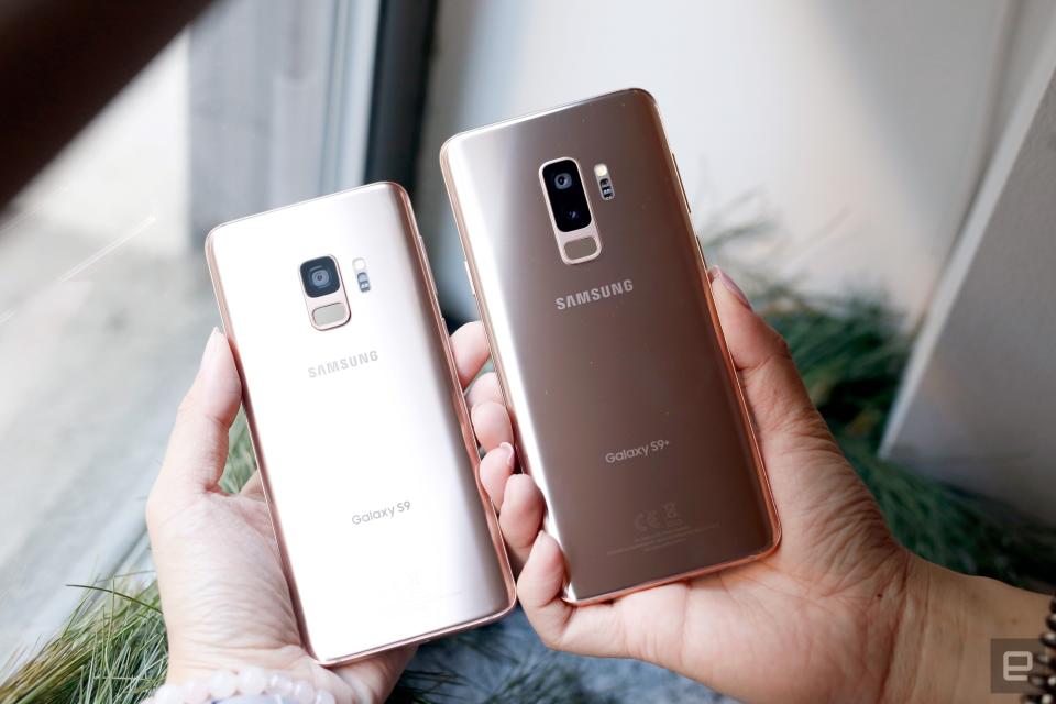 Samsung teased a gold color variant of the Galaxy S9 and S9 Plus two days ago,