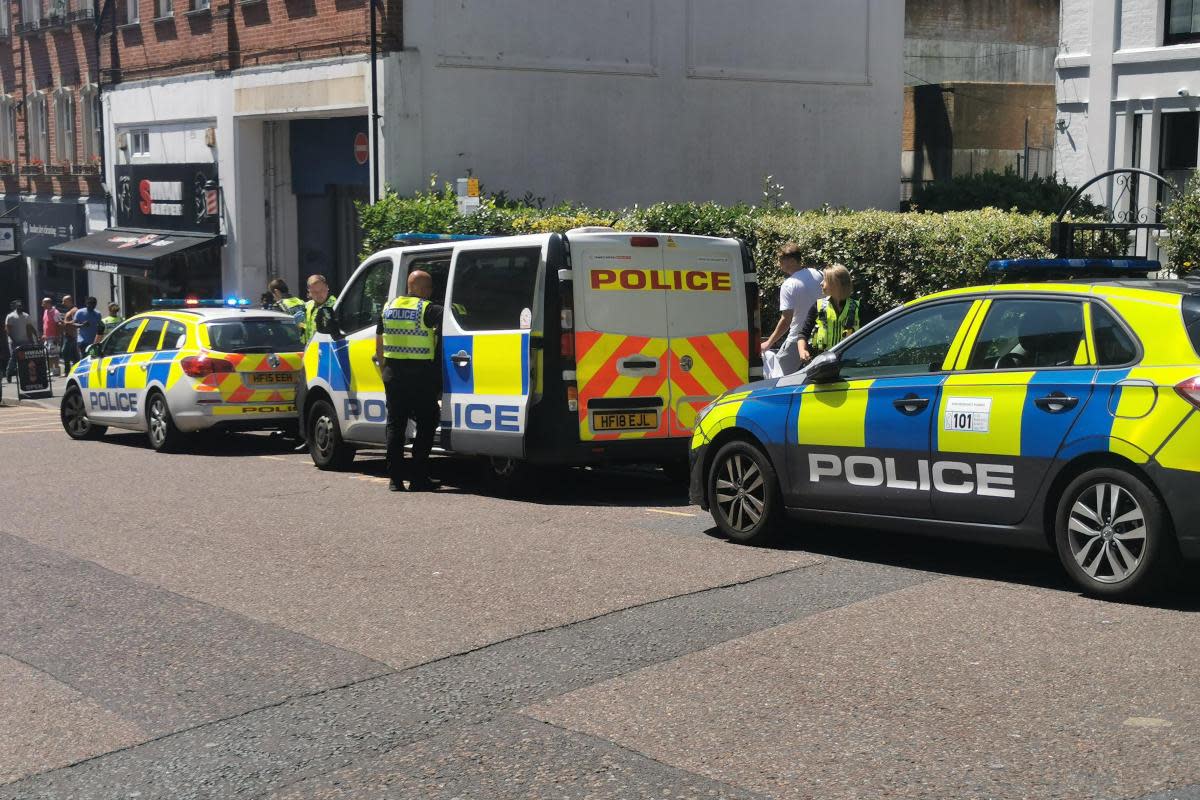 Stock image of police in Richmond Hill <i>(Image: Newsquest)</i>
