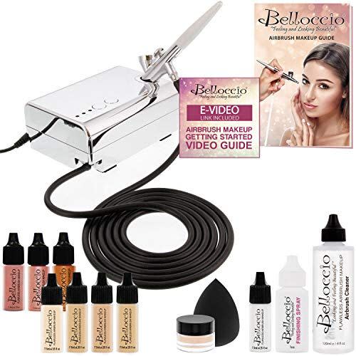 4) Professional Beauty Airbrush Cosmetic Makeup System