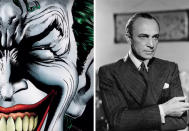 Batmans Erzfeind, der Joker, ist unter anderem für sein schauriges Aussehen bekannt. Beim Entwurf des Schurken haben sich Bob Kane, Bill Finger und Jerry Robinson angeblich am deutschen Schauspieler Conrad Veidt orientiert. (Bild-Copyright: DC Entertainment/YouTube)