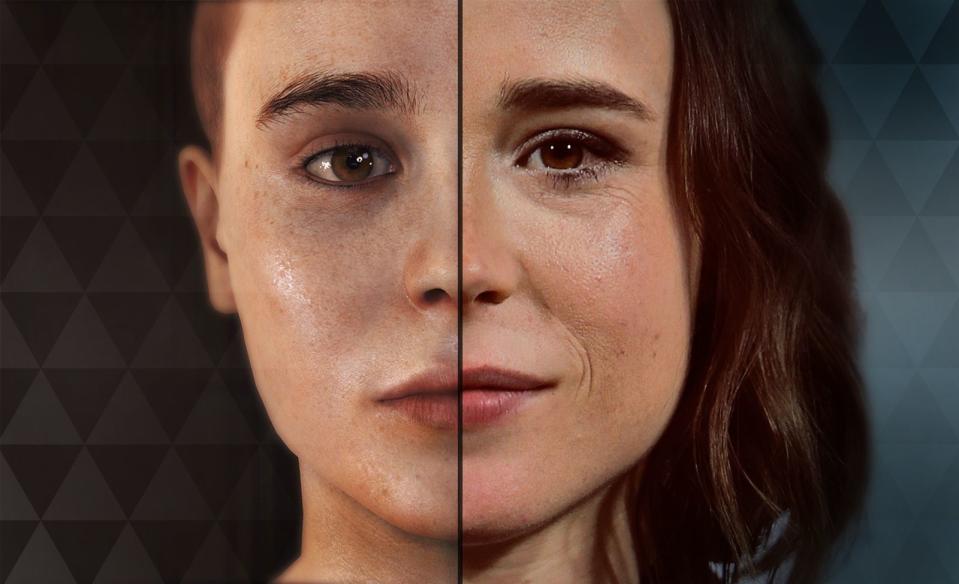 Elliot (früher: Ellen) Page ist nicht der einzige Hollywood-Star, der beim Spiel-Film "Beyond: Two Souls" mitwirkte. (Bild: Sony / Getty)