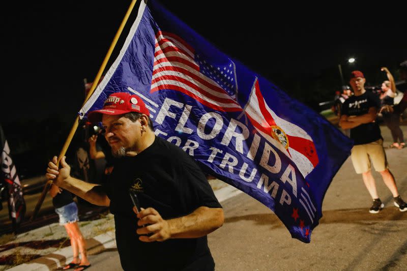 Trump says FBI agents raided his Florida home