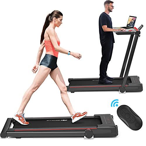 9) Three-in-One Treadmill With Desk