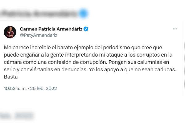 patricia armendariz corrupcion