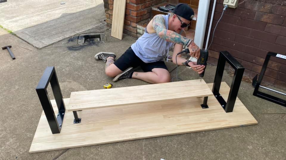 bunnings DIY tv unit