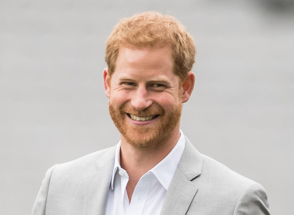 DUBLIN, IRELAND - JULY 11: Prince Harry, Duke of Sussex visits Croke Park, home of Ireland&#39;s largest sporting organisation, the Gaelic Athletic Association on July 11, 2018 in Dublin, Ireland. (Photo by Samir Hussein/Samir Hussein/WireImage)