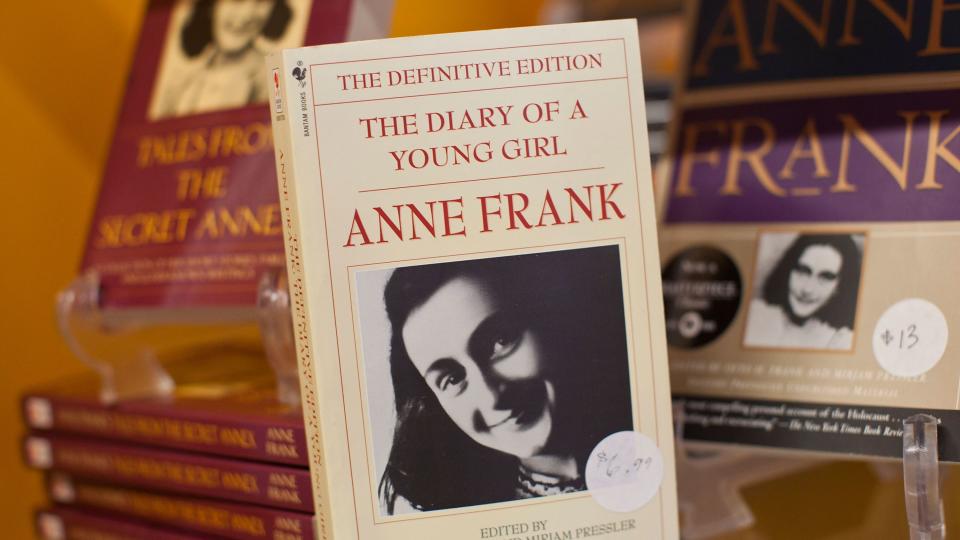 Dirty jokes have been found in Anne Frank’s diary (Getty)