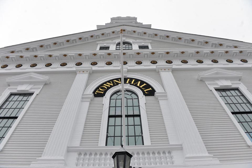 Milford Town Hall, Feb. 7, 2022.