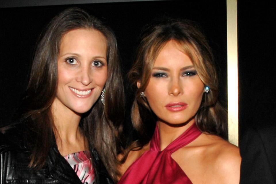 Stephanie Winston Wolkoff & Melania Trump (Patrick McMullan via Getty Image)