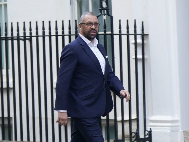 Foreign Secretary James Cleverly