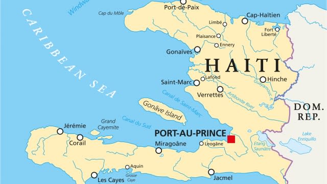 Map of Haiti