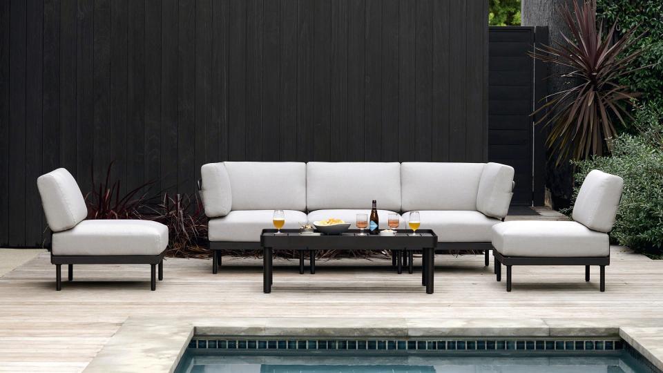 <p><a href="https://go.redirectingat.com?id=74968X1596630&url=https%3A%2F%2Fburrow.com%2Foutdoor%2Fsets%2Frelay-outdoor-3-piece-armless-sofa-chair-coffee-table&sref=https%3A%2F%2Fwww.housebeautiful.com%2Fshopping%2Ffurniture%2Fg44093935%2Fbest-patio-furniture-sets%2F" rel="nofollow noopener" target="_blank" data-ylk="slk:Shop Now;elm:context_link;itc:0;sec:content-canvas" class="link ">Shop Now</a></p><p>Relay Outdoor 3-Piece Armless Set</p><p>$2415.00</p><p>burrow.com</p><span class="copyright">Burrow</span>