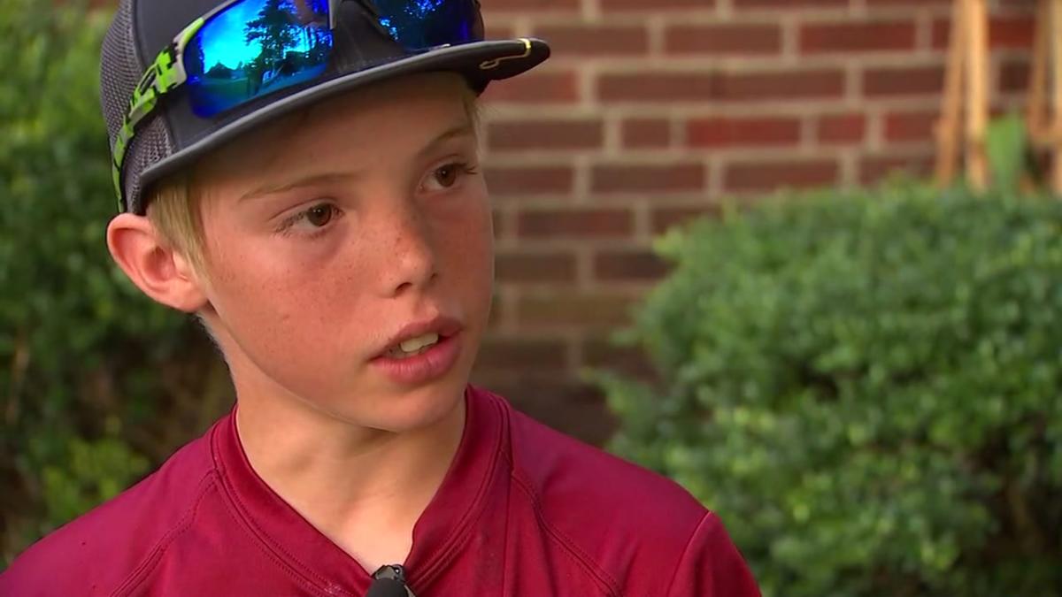 11-year-old defends himself against home intruder with a machete