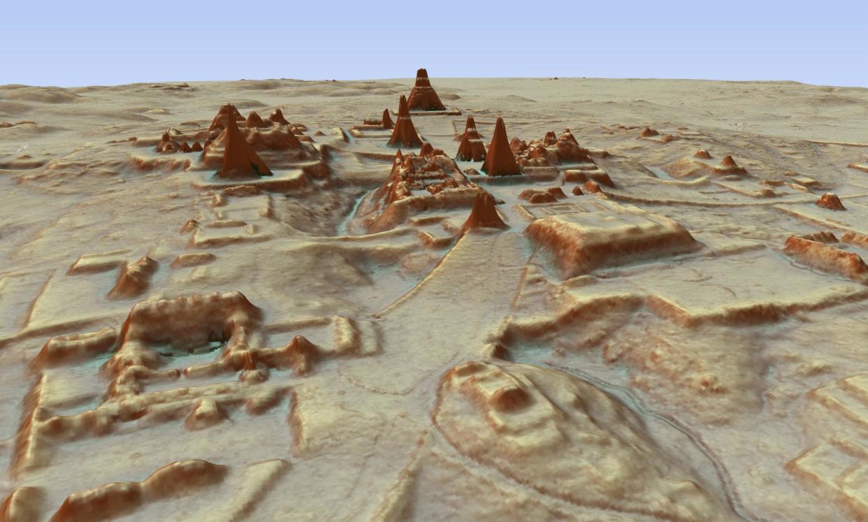 The 3D aerial laser mapping technique also helped uncover Mayan villages in a jungle in Guatemala: AP