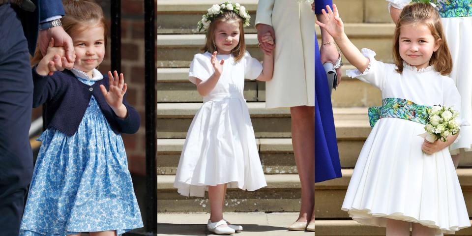 Princess Charlotte Masters Her Royal Wave