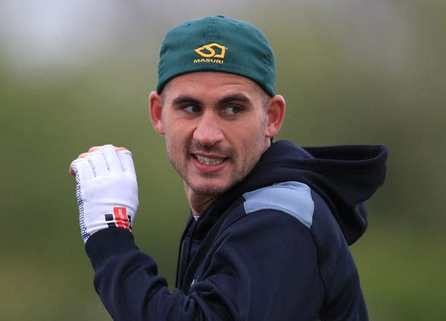 Alex Hales has apologised for “foolish and reckless behaviour” (Mike Egerton/PA)