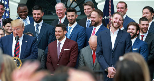 Red Sox visit the White House