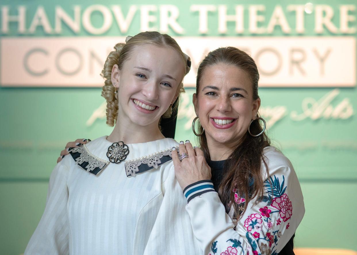 Lexi Bancroft has the role of Clara and Jennifer Agbay is the director of the upcoming production of "The Nutcracker" ballet at The Hanover Theater.