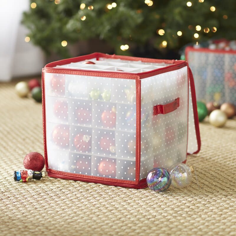 Ornament Storage Box. Image via Wayfair.