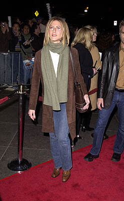 Jennifer Aniston at the Los Angeles premiere of Guy Ritchie 's Snatch (1/18/2001) Photo by Steve Granitz/WireImage.com