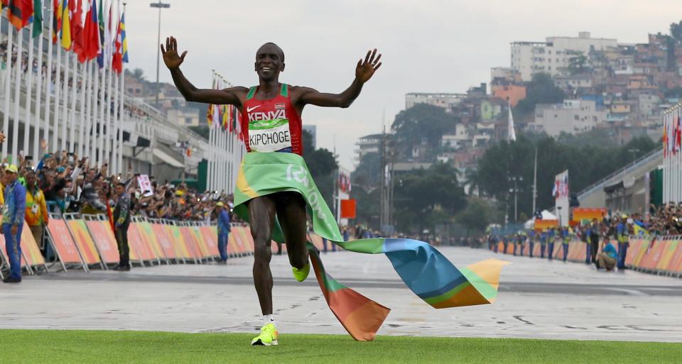 Kipchoge 2016 rio marathon