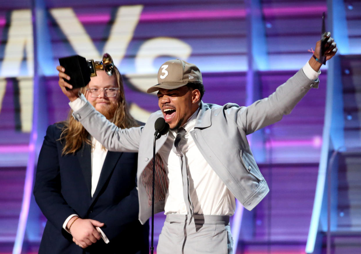 Chance the Rapper has an exquisite <a href="http://www.xxlmag.com/news/2015/07/chance-the-rapper-gives-back-to-chicago-charity/" target="_blank">track record of philanthropy</a>.&nbsp; (Photo: Lucy Nicholson / Reuters)
