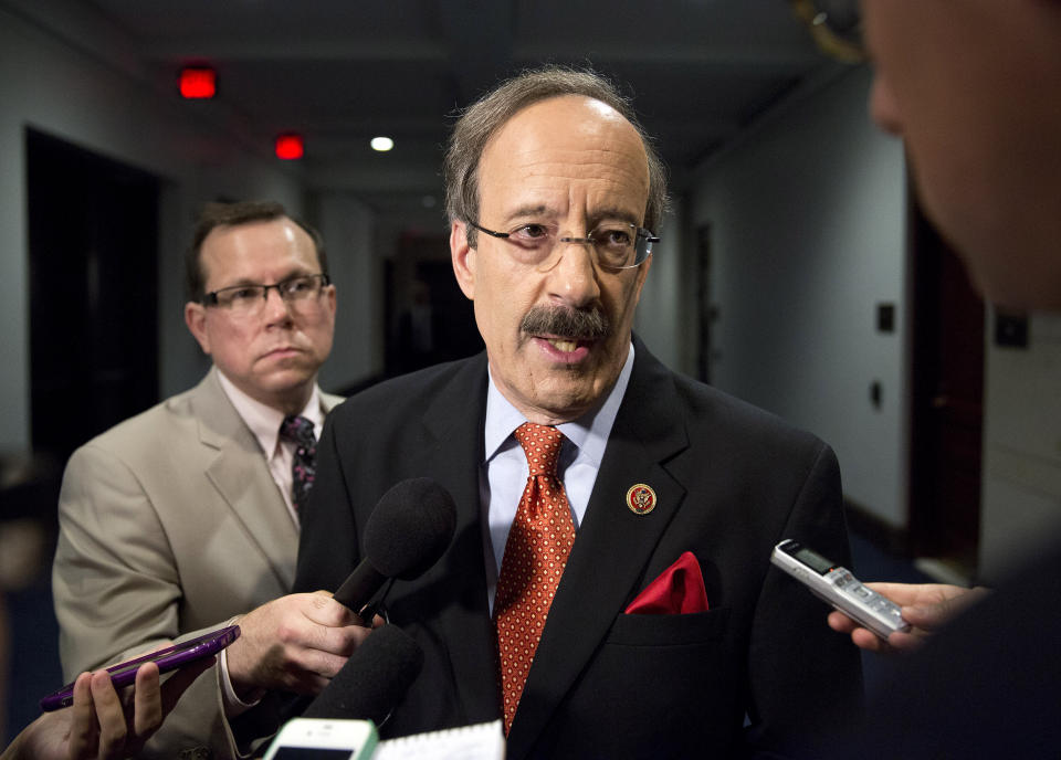 Rep. Eliot Engel (D-N.Y.) is one of the more hawkish members of Democratic leadership now supporting tougher action against Saudi Arabia. (Photo: Joshua Roberts/Reuters)