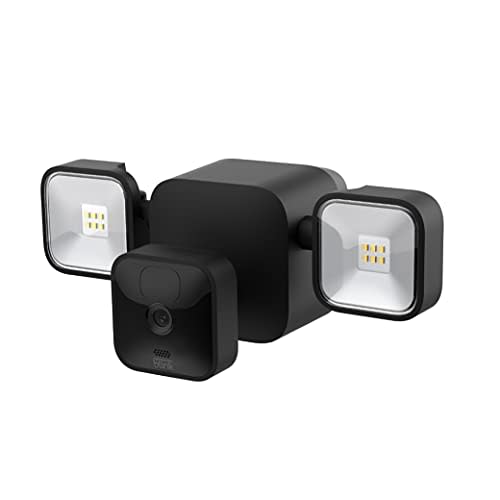 Blink Outdoor 3rd Gen + Floodlight — wireless, 2-year battery life, HD floodlight mount and sma…