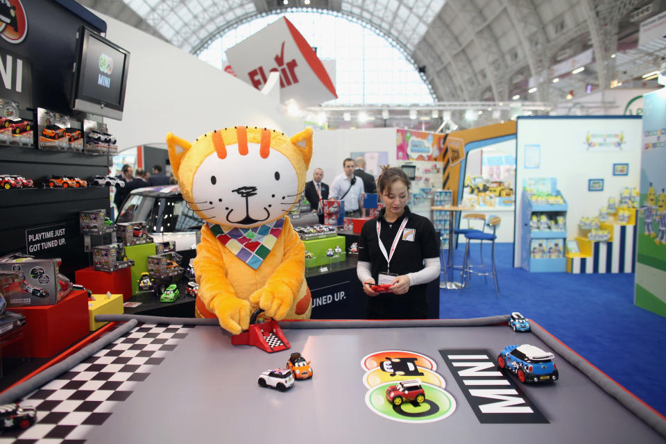 Toy Enthusiasts Attend The Toy Fair 2012