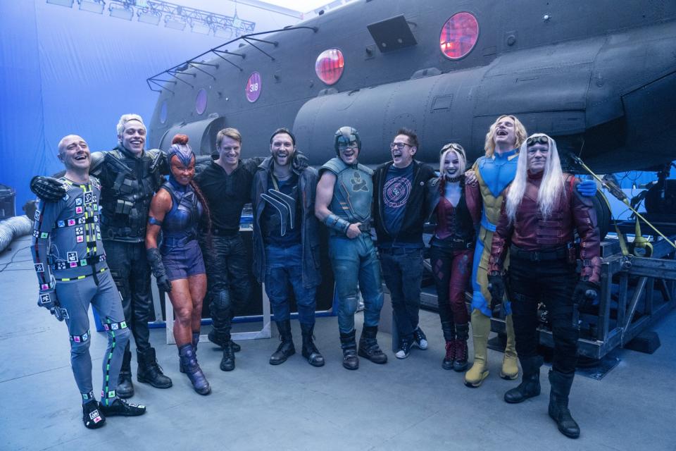 Davidson (far left) was part of the star-powered cast of James Gunn&#39;s 2021 DC movie, The Suicide Squad. (Photo: &#xa9;Warner Bros/Courtesy Everett Collection)