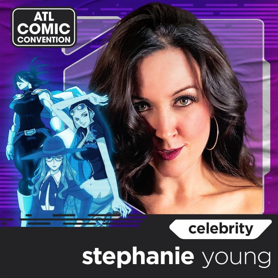 Stephanie Young is an American voice actress primarily known for her voice-over work in English-language dubs for Japanese anime. Her best-known roles include Nico Robin in the Funimation dub of One Piece, Arachne in Soul Eater, Towa in Dragon Ball Xenoverse 2, Nana Shimura in My Hero Academia, Clare in Claymore, and Olivier Armstrong in Fullmetal Alchemist: Brotherhood. Young graduated from Baylor University with a degree in theatre performance and was nominated twice for the Dallas Theatre League’s Leon Rabin Award. She has also appeared in various TV and film projects, including the Lifetime film and web series Inspector Mom.