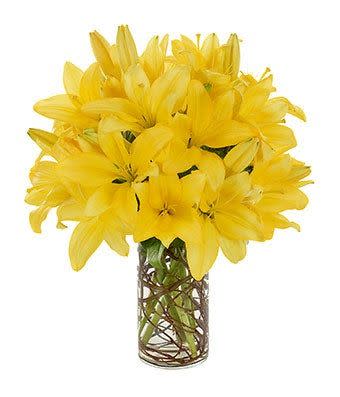 10) Yellow Lillies