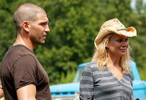 Jon Bernthal and Laurie Holden | Photo Credits: Bob Mahoney/AMC