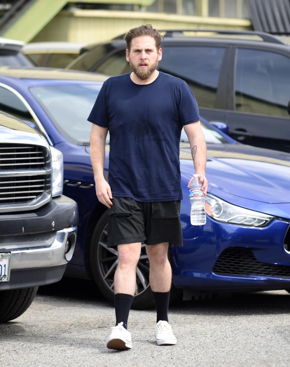 Jonah Hill's Workout Slick-Back