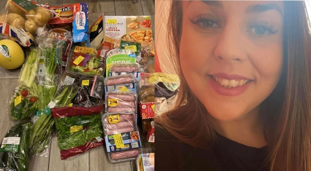 Ruth Weeks has shared her tricks for saving £300 on her monthly food shop. (Caters)