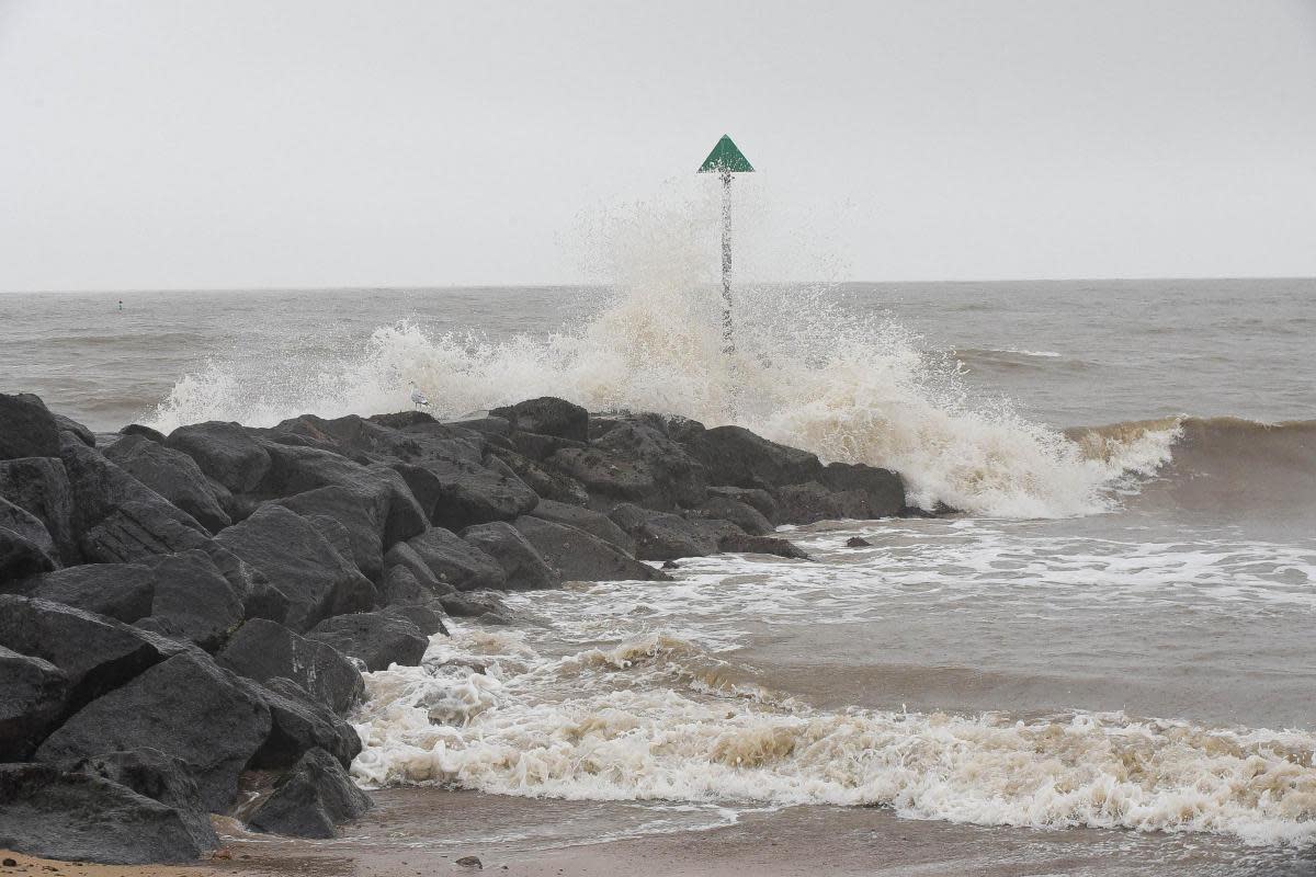 Wind speeds could reach 50mph along the coast <i>(Image: Charlotte Bond)</i>