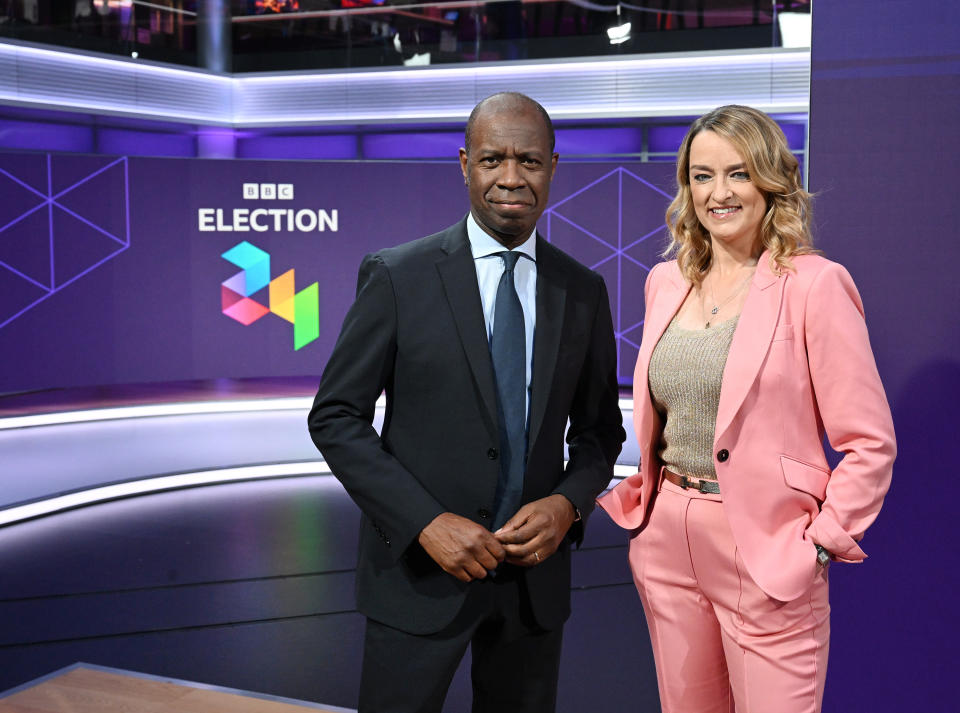 Clive Myrie and Laura Kuenssberg