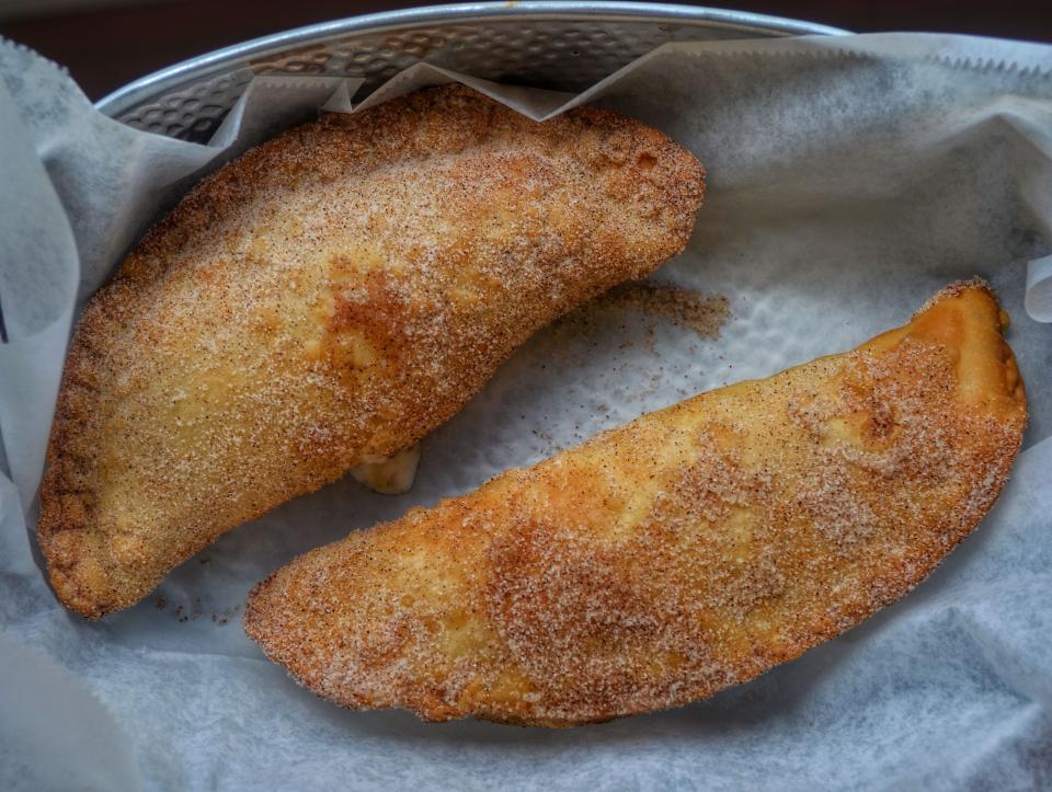 The Asian pear empanada at Wich-One is a sweet take on the food.
