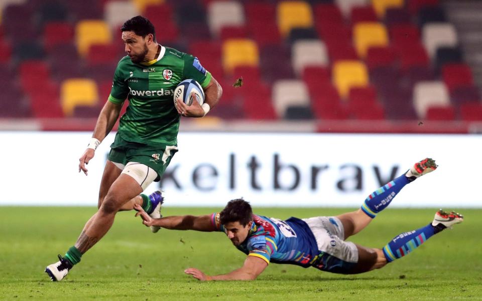 Australia international Curtis Rona scored the first try at the new ground  - PA