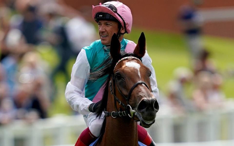 Frankie Dettori, 49, who enjoyed his best year, remains the sport's biggest box-office attraction - anywhere he goes in the world - Getty Images Europe