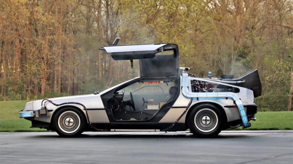 The ‘BTTF’ DeLorean in Photos