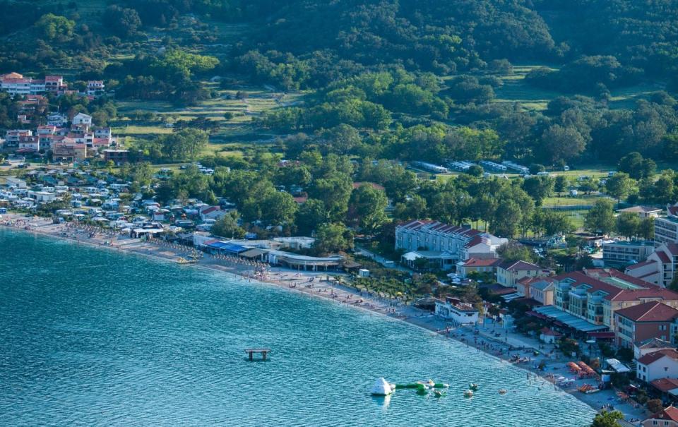 croatia mediterranean summer 2022 island hopping adventure holiday travel europe Krk - Alamy