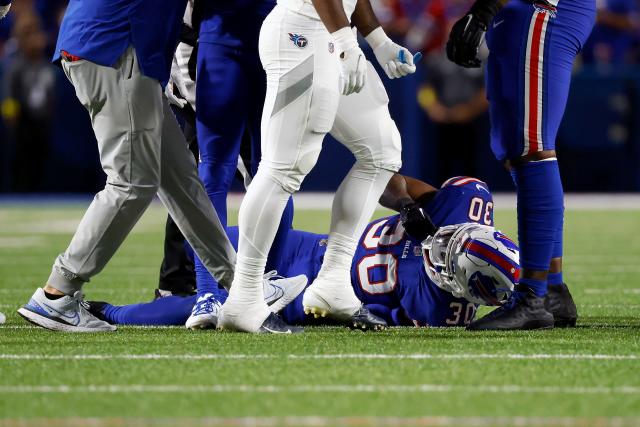 Bills' Dane Jackson released from hospital after terrifying