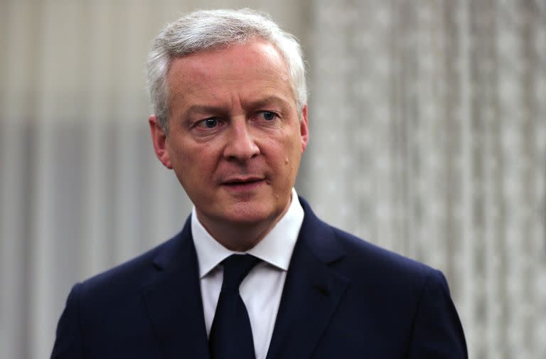 El ministro de Economía de Francia, Bruno Le Maire