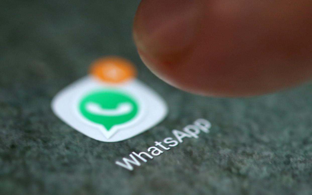 WhatsApp will ask European users to confirm they are at least 16 years old when they are prompted to agree new terms of service  - REUTERS