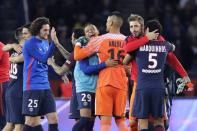 <p>Les Parisiens peuvent exulter ! En plus de leur large victoire 7-1 contre leur dauphin, ils s’adjugent un septième titre de champions de France. </p>