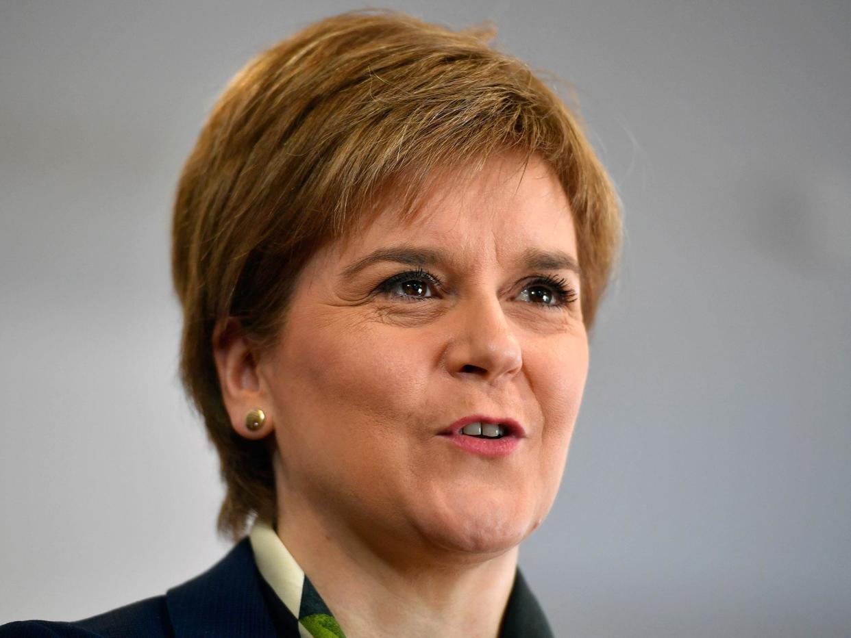 Ms Sturgeon proposed Scotland should stay in the EU single market: Getty