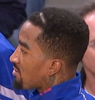 jr smith juice haircut